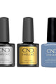 CND - Shellac Combo - Base, Top & Vintage Blue Jeans - Gel Polish at Beyond Polish