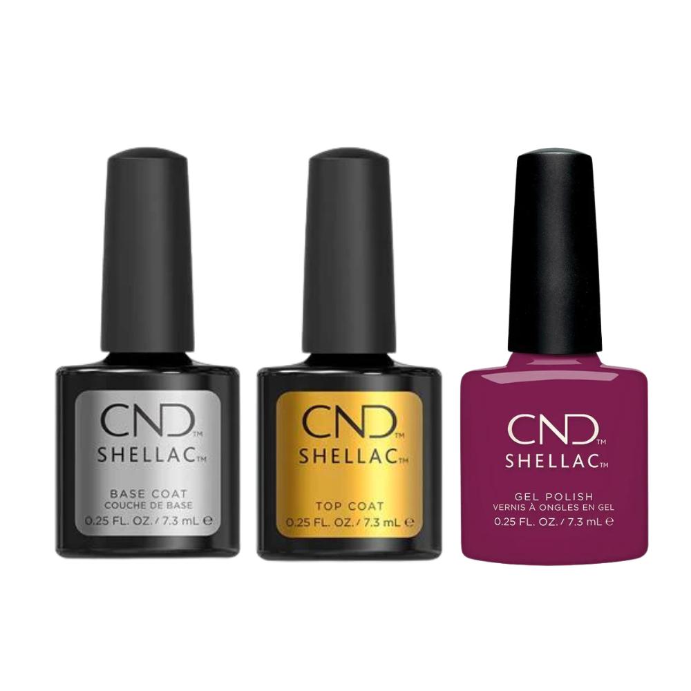 CND - Shellac Combo - Base, Top & Vivant - Gel Polish at Beyond Polish