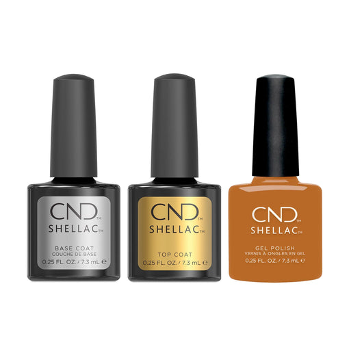 CND - Shellac Combo - Base, Top & Willow Talk - Gel Polish at Beyond Polish
