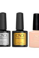 CND - Shellac Combo - Base, Top & Wrapped In Linen - Gel Polish at Beyond Polish
