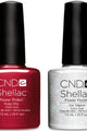 CND - Shellac Combo - Ruby Ritz & Ice Vapor - Gel Polish at Beyond Polish