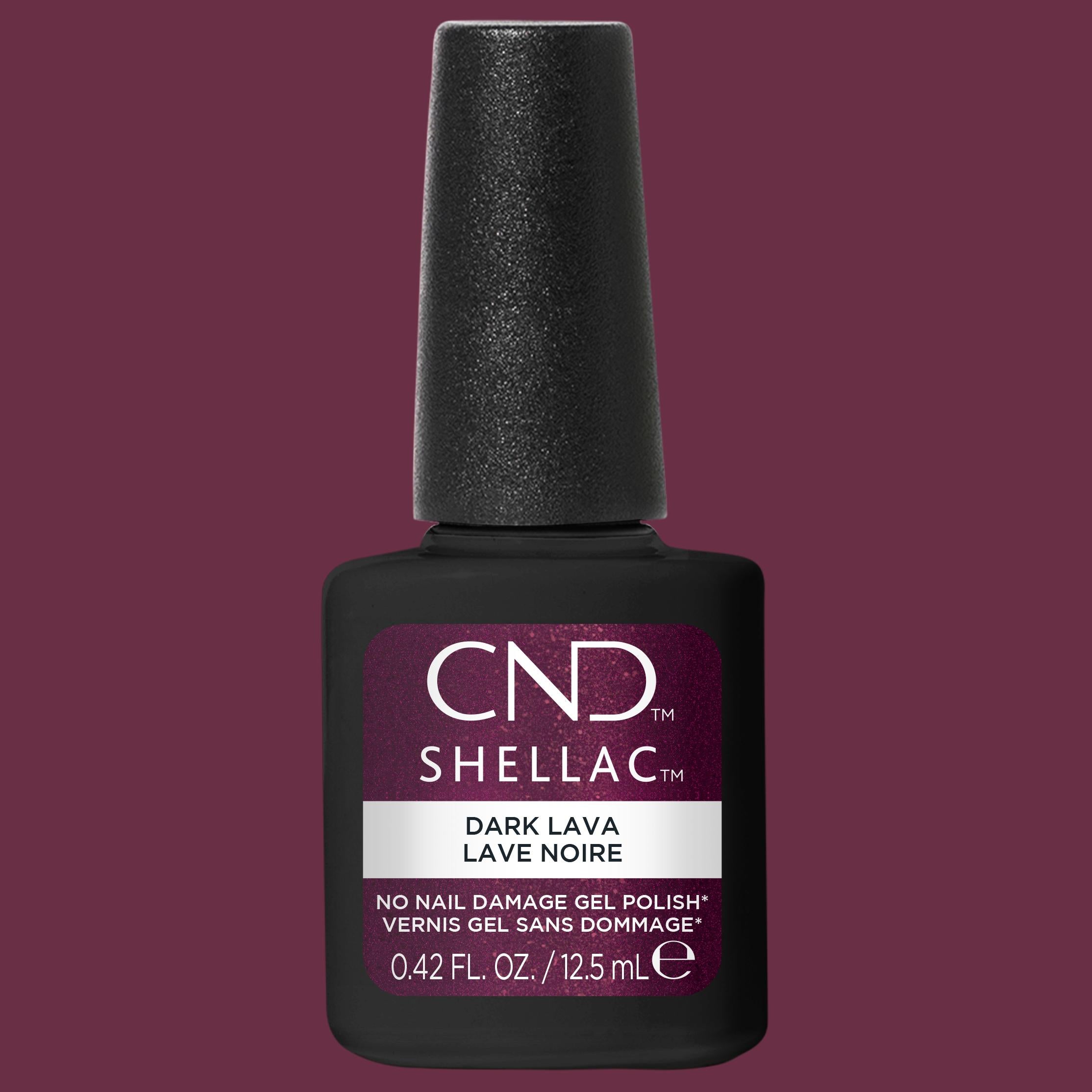 CND Shellac - Dark Lava 0.42 oz - Gel Polish at Beyond Polish