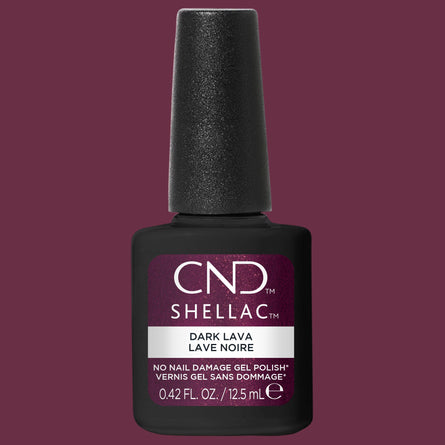 CND Shellac - Dark Lava 0.42 oz - Gel Polish at Beyond Polish