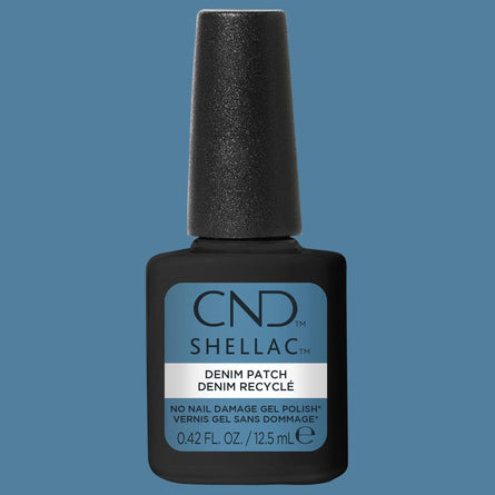 CND Shellac - Denim Patch 0.42 oz - Gel Polish at Beyond Polish