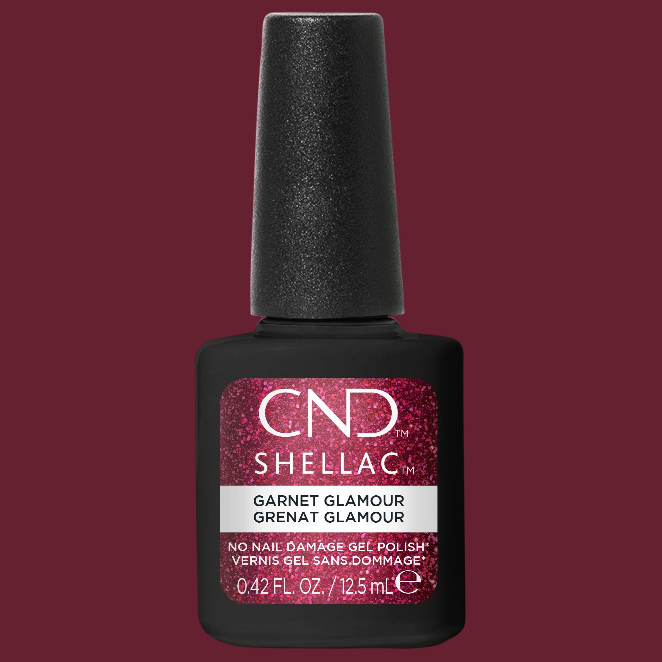 CND Shellac - Garnet Glamour 0.42 oz - Gel Polish at Beyond Polish