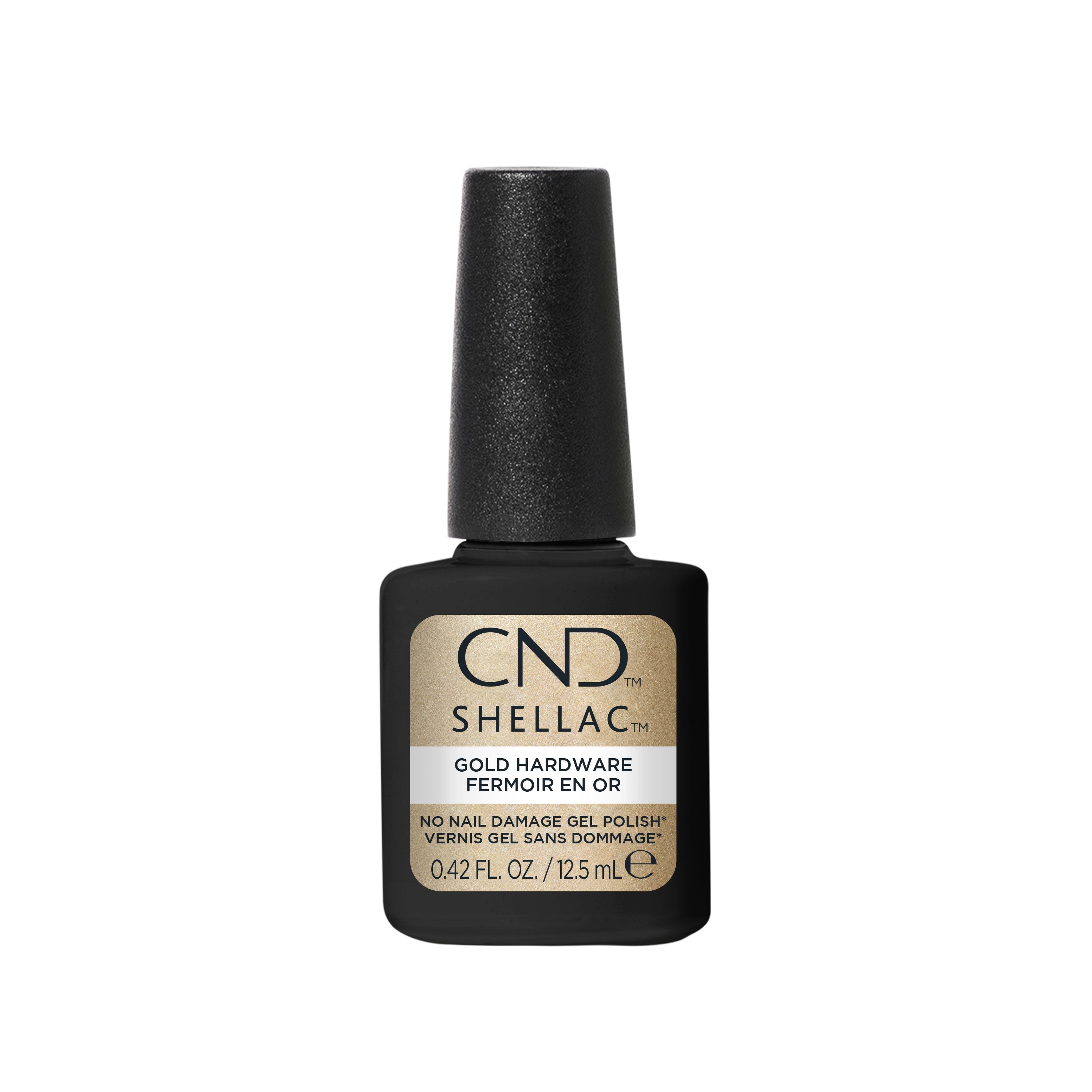 CND Shellac - Gold Hardware 0.42 oz - Gel Polish at Beyond Polish