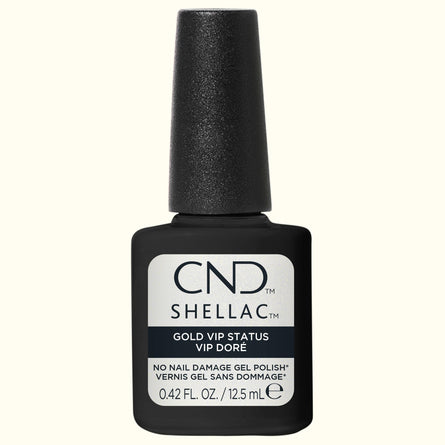 CND Shellac - Gold Vip Status 0.42 oz - Gel Polish at Beyond Polish