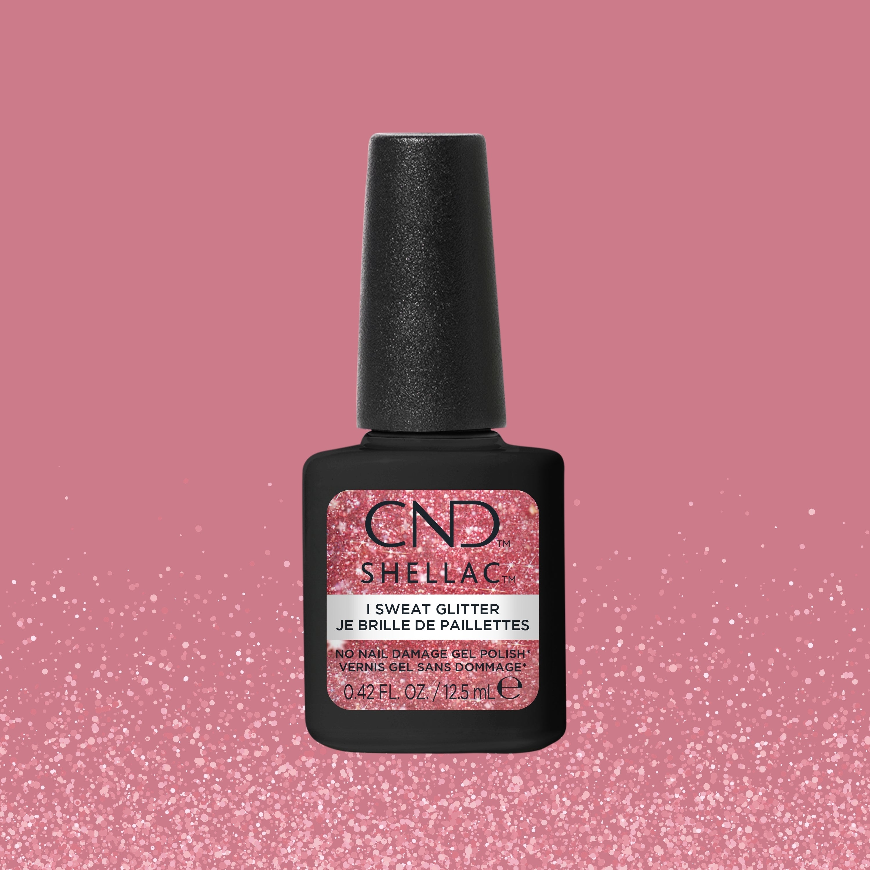 CND Shellac - I Sweat Glitter 0.42 oz - Gel Polish at Beyond Polish