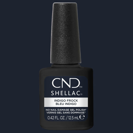 CND Shellac - Indigo Frock 0.42 oz - Gel Polish at Beyond Polish