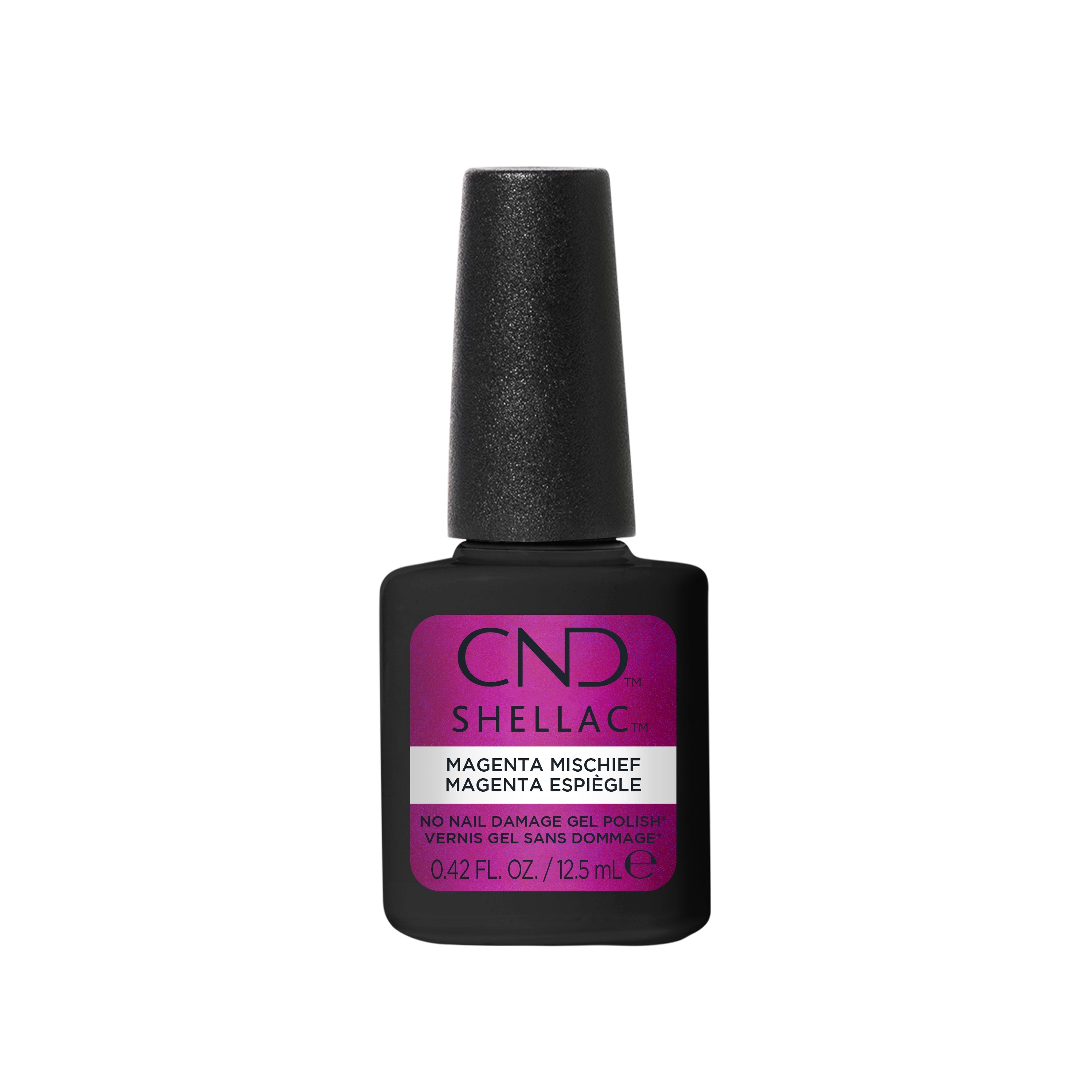 CND Shellac - Magenta Mischief 0.42 oz - Gel Polish at Beyond Polish