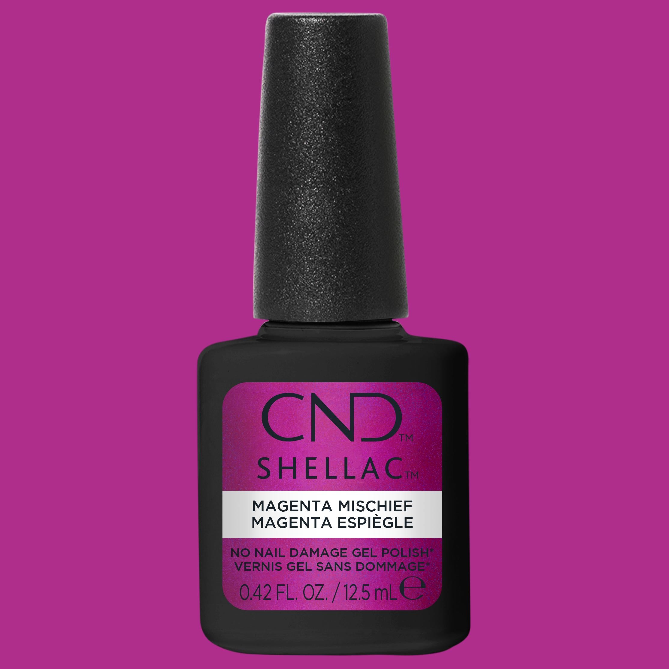 CND Shellac - Magenta Mischief 0.42 oz - Gel Polish at Beyond Polish
