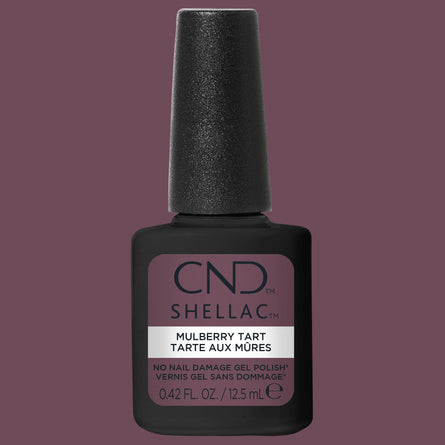 CND Shellac - Mulberry Tart 0.42 oz - Gel Polish at Beyond Polish