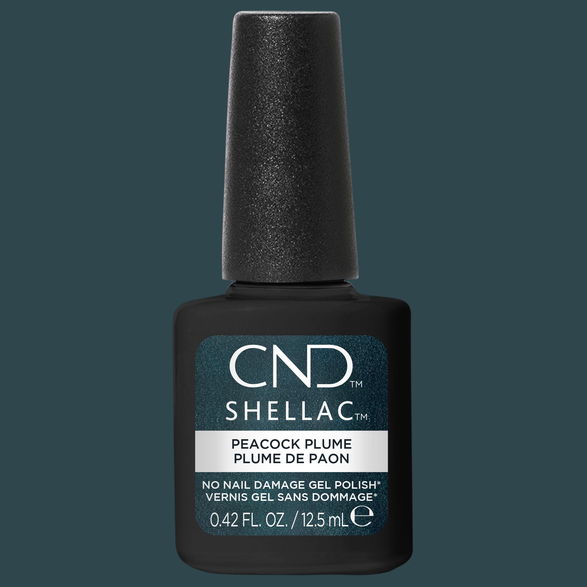 CND Shellac - Peacock Plume 0.42 oz - Gel Polish at Beyond Polish