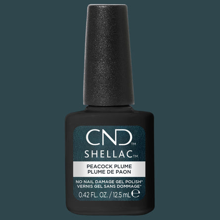 CND Shellac - Peacock Plume 0.42 oz - Gel Polish at Beyond Polish