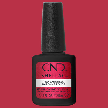 CND Shellac - Red Baroness 0.42 oz - Gel Polish at Beyond Polish