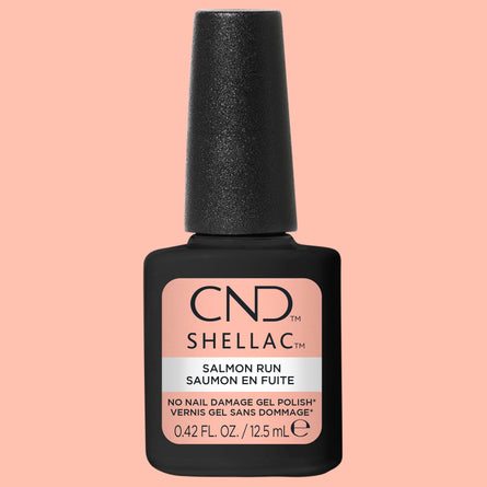 CND Shellac - Salmon Run 0.42 oz - Gel Polish at Beyond Polish