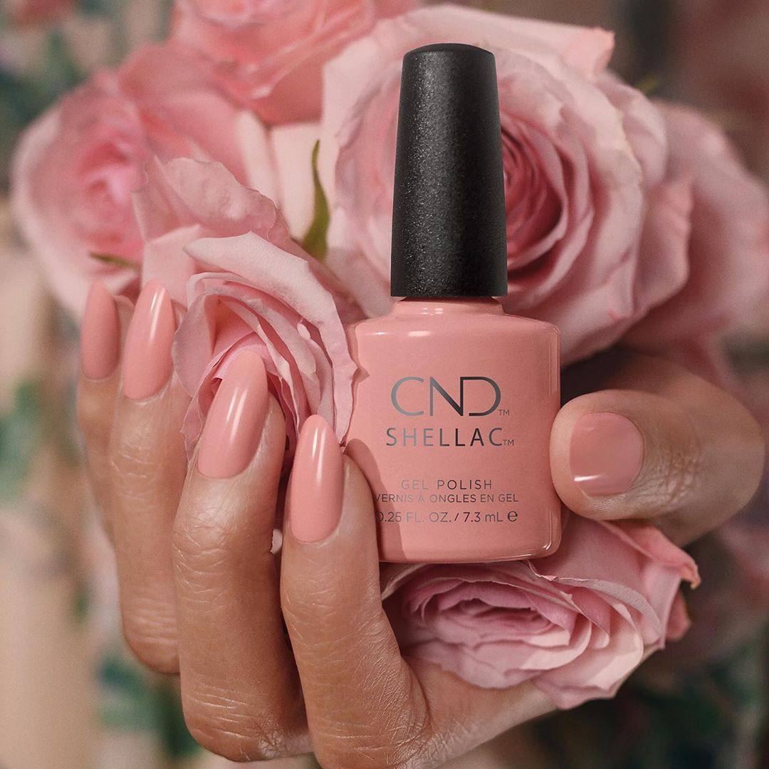 CND - Shellac Soft Peony (0.25 oz) - Gel Polish at Beyond Polish