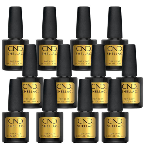 CND Shellac - Top Coat - 12 Pack 0.5 oz - Top & Base Coats at Beyond Polish