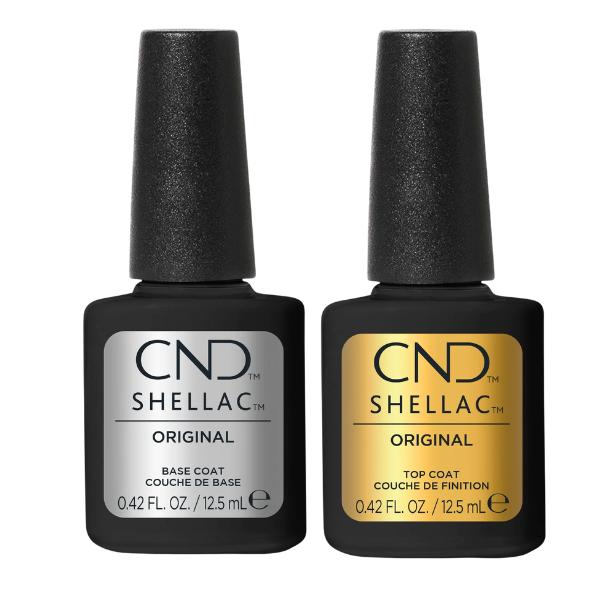 CND - Shellac Top Coat & Base Coat Bundle - Gel Polish at Beyond Polish