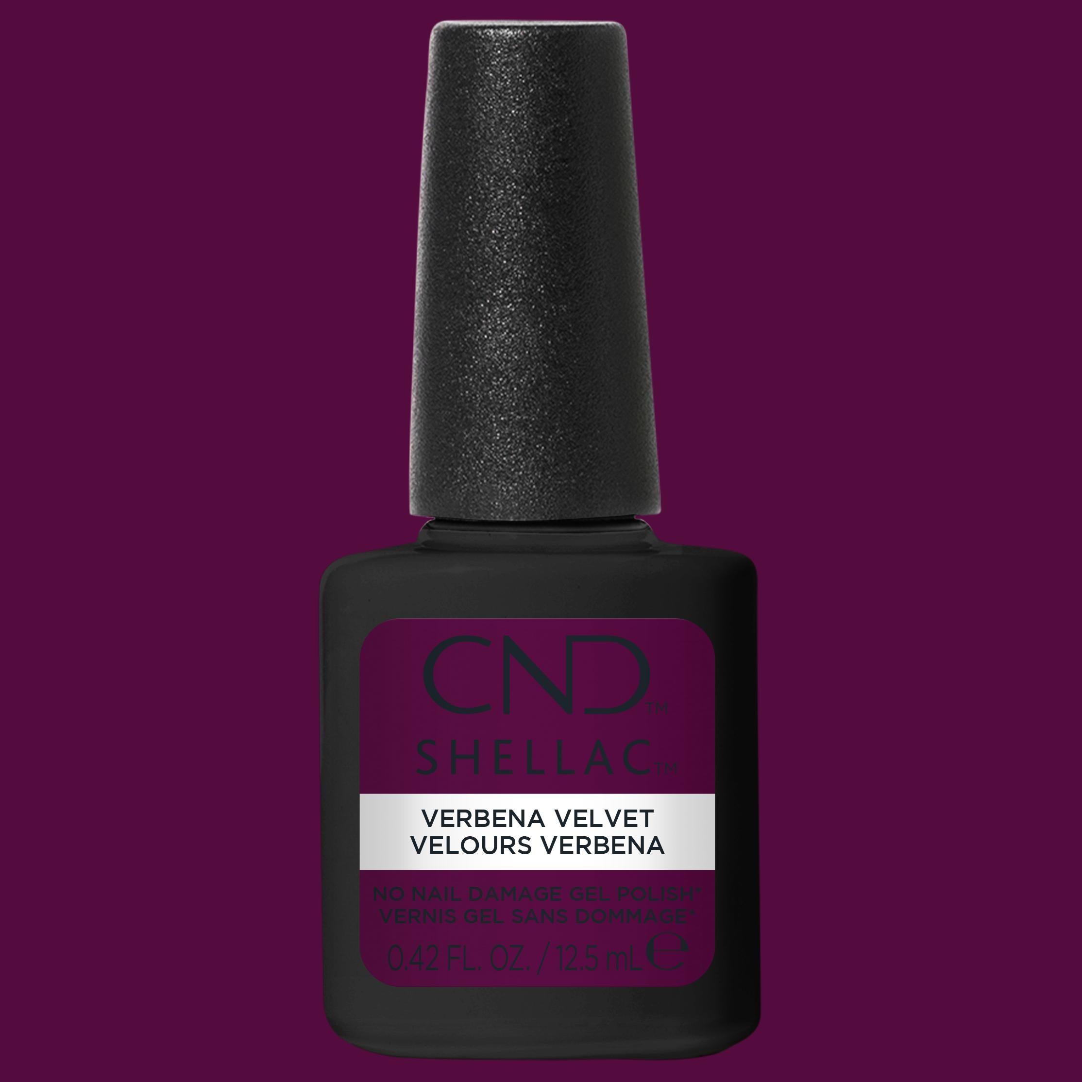 CND Shellac - Verbena Velvet 0.42 oz - Gel Polish at Beyond Polish