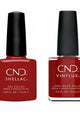 CND - Shellac & Vinylux Combo - Bordeaux Babe - Gel & Lacquer Polish at Beyond Polish
