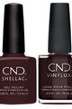 CND - Shellac & Vinylux Combo - Dark Dahlia - Gel & Lacquer Polish at Beyond Polish