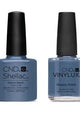 CND - Shellac & Vinylux Combo - Denim Patch - Gel & Lacquer Polish at Beyond Polish