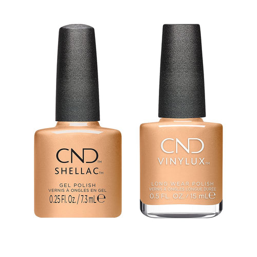 CND - Shellac & Vinylux Combo - It's Getting Golder - Gel & Lacquer Polish at Beyond Polish