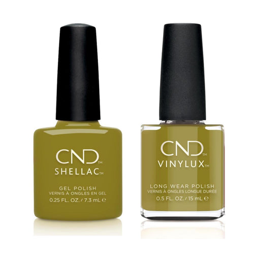 CND - Shellac & Vinylux Combo - Olive Grove - Gel & Lacquer Polish at Beyond Polish