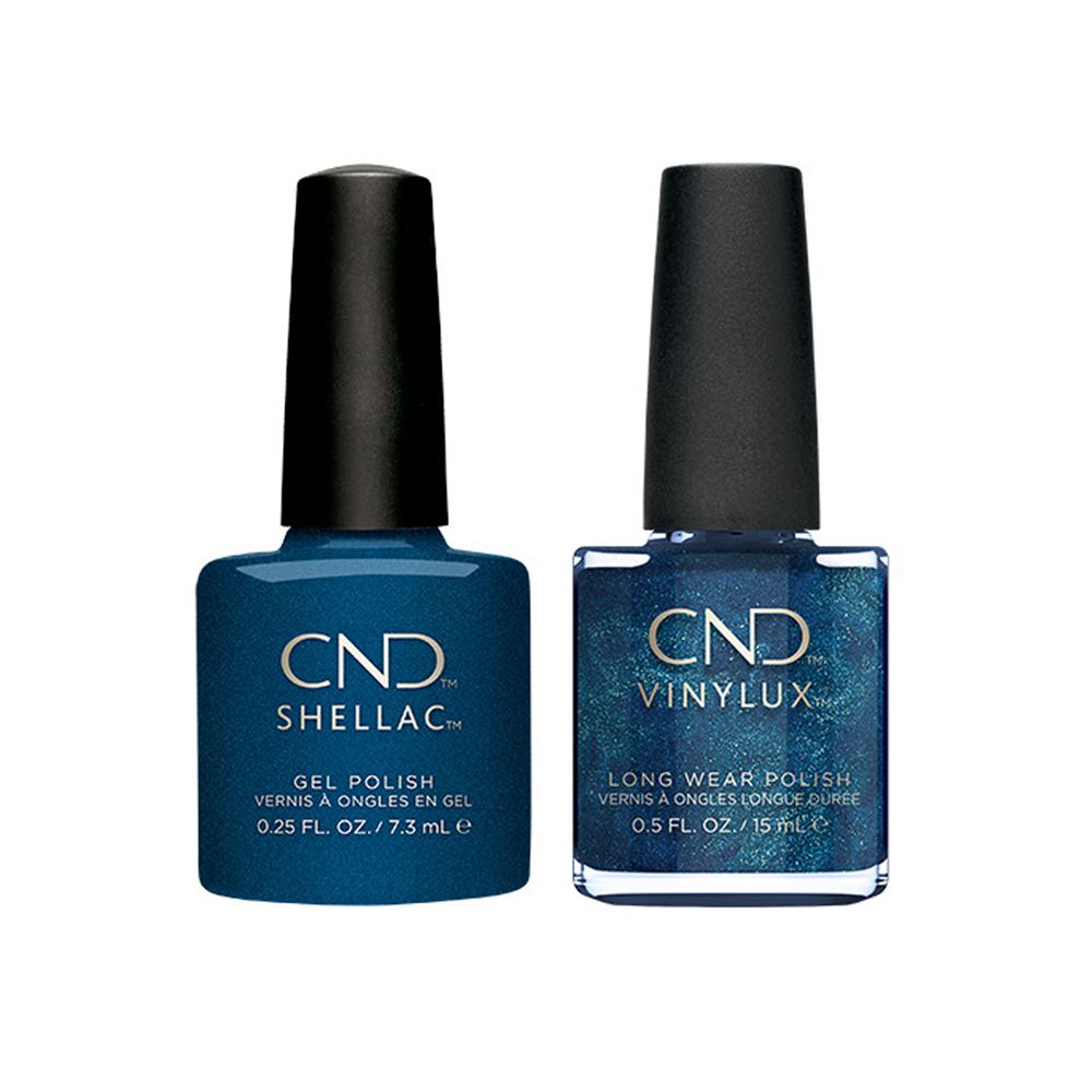 CND - Shellac & Vinylux Combo - Peacock Plume - Gel & Lacquer Polish at Beyond Polish