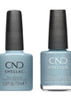 CND - Shellac & Vinylux Combo - Teal Textile - Gel & Lacquer Polish at Beyond Polish
