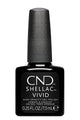CND - Shellac Vivid - Black Tuxedo (0.25 oz) - Gel Polish at Beyond Polish
