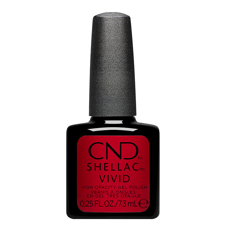 CND - Shellac Red Carpet (0.25 oz) - Red Gel Polish - CNDS-RED CARPET ...