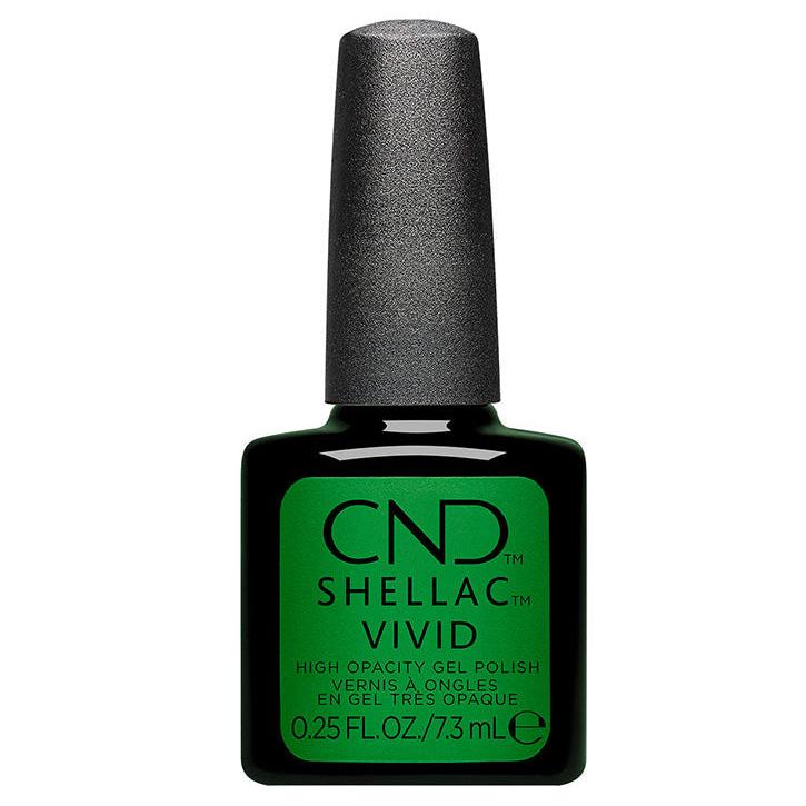 Shellac Merken CND Shellac Vivid Shamrock Green Gel Polish | Beyond Polish