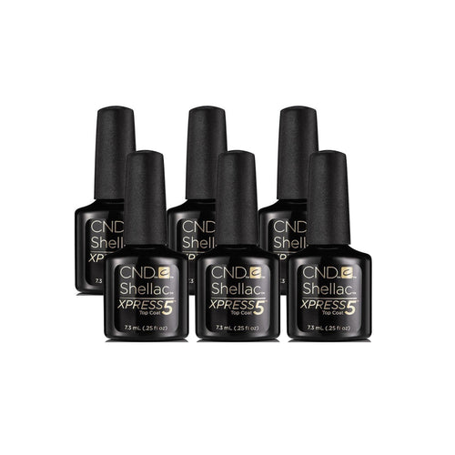CND Shellac - XPress5 Top Coat - 6 Pack (0.25 oz)
