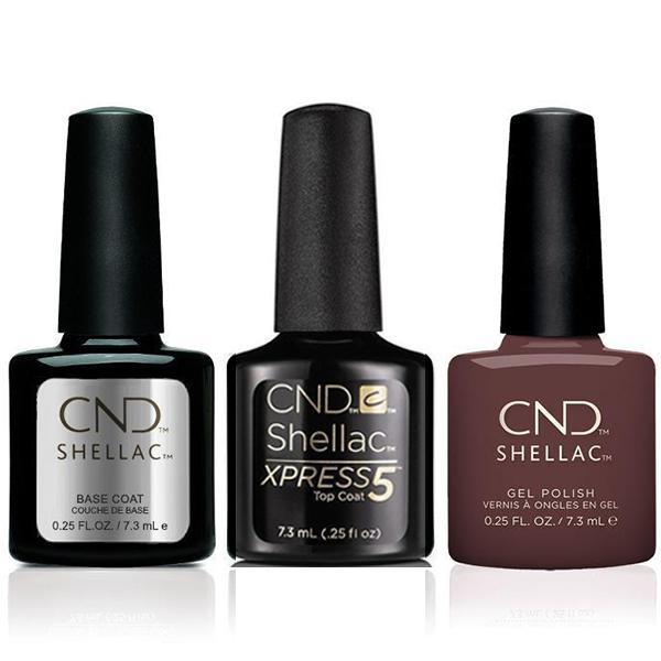 CND - Shellac Xpress5 Combo - Base, Top & Arrowhead (0.25 oz) - Gel Polish at Beyond Polish
