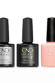CND - Shellac Xpress5 Combo - Base, Top & Bare Chemise (0.25 oz) - Gel Polish at Beyond Polish