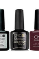 CND - Shellac Xpress5 Combo - Base, Top & Black Cherry (0.25 oz) - Gel Polish at Beyond Polish
