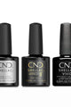 CND - Shellac Xpress5 Combo - Base, Top & Black Tuxedo (0.25 oz) - Gel Polish at Beyond Polish