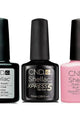 CND - Shellac Xpress5 Combo - Base, Top & Blush Teddy (0.25 oz) - Gel Polish at Beyond Polish
