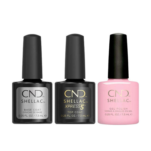 CND - Shellac Xpress5 Combo - Base, Top & Candied (0.25 oz)
