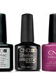 CND - Shellac Xpress5 Combo - Base, Top & Drama Queen (0.25 oz) - Gel Polish at Beyond Polish