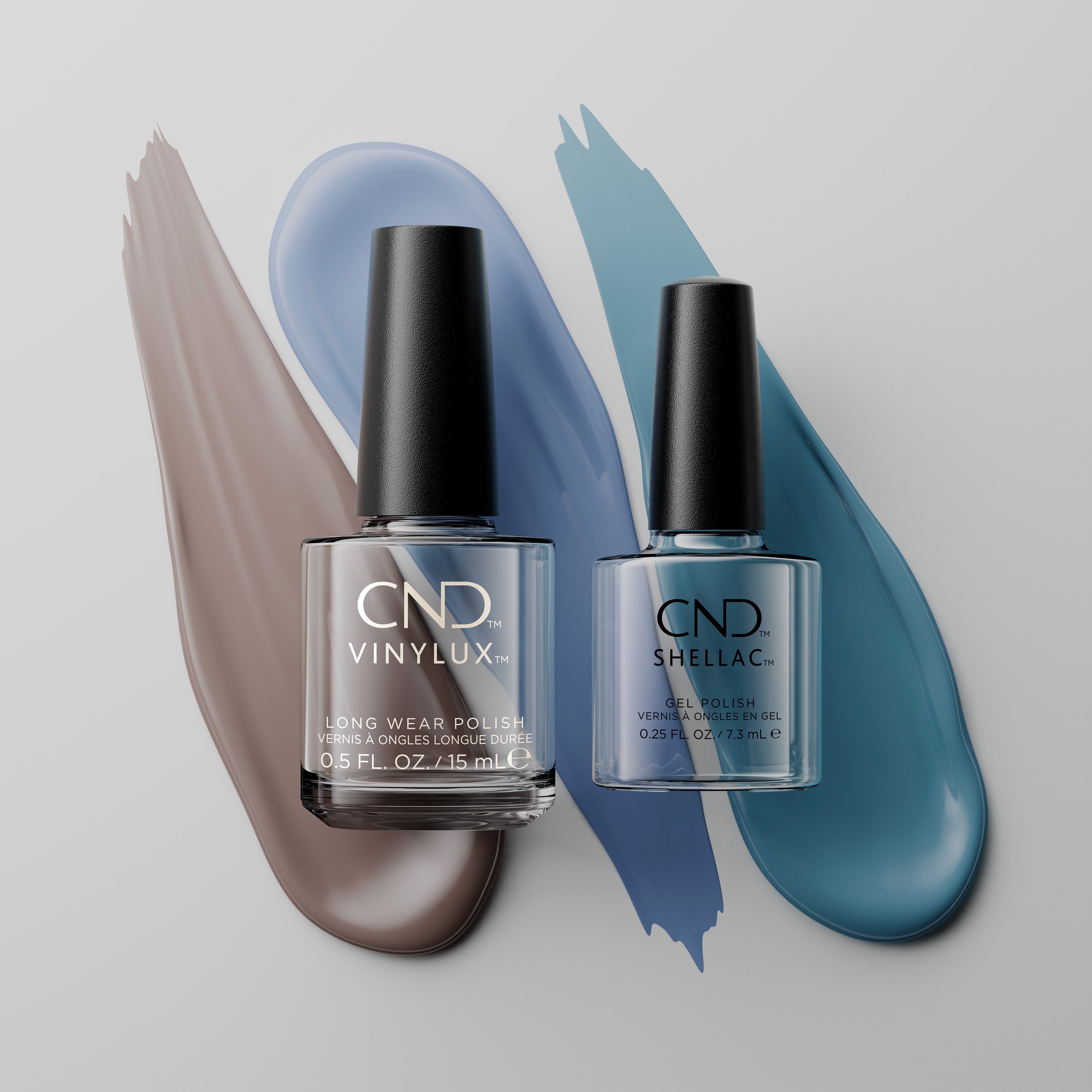 CND - Shellac Xpress5 Combo - Base, Top & Frosted Seaglass (0.25 oz) - Gel Polish at Beyond Polish