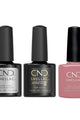CND - Shellac Xpress5 Combo - Base, Top & Fuji Love (0.25 oz) - Gel Polish at Beyond Polish