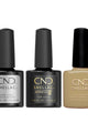 CND - Shellac Xpress5 Combo - Base, Top & Gilded Sage (0.25 oz) - Gel Polish at Beyond Polish