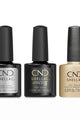 CND - Shellac Xpress5 Combo - Base, Top & Gold Hardware (0.25 oz) - Gel Polish at Beyond Polish