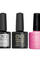 CND - Shellac Xpress5 Combo - Base, Top & Happy Go Lucky (0.25 oz) - Gel Polish at Beyond Polish