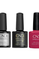 CND - Shellac Xpress5 Combo - Base, Top & Kiss Of Fire (0.25 oz) - Gel Polish at Beyond Polish