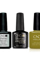 CND - Shellac Xpress5 Combo - Base, Top & Olive Grove (0.25 oz) - Gel Polish at Beyond Polish