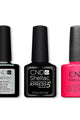 CND - Shellac Xpress5 Combo - Base, Top & Outrage-Yes (0.25 oz) - Gel Polish at Beyond Polish